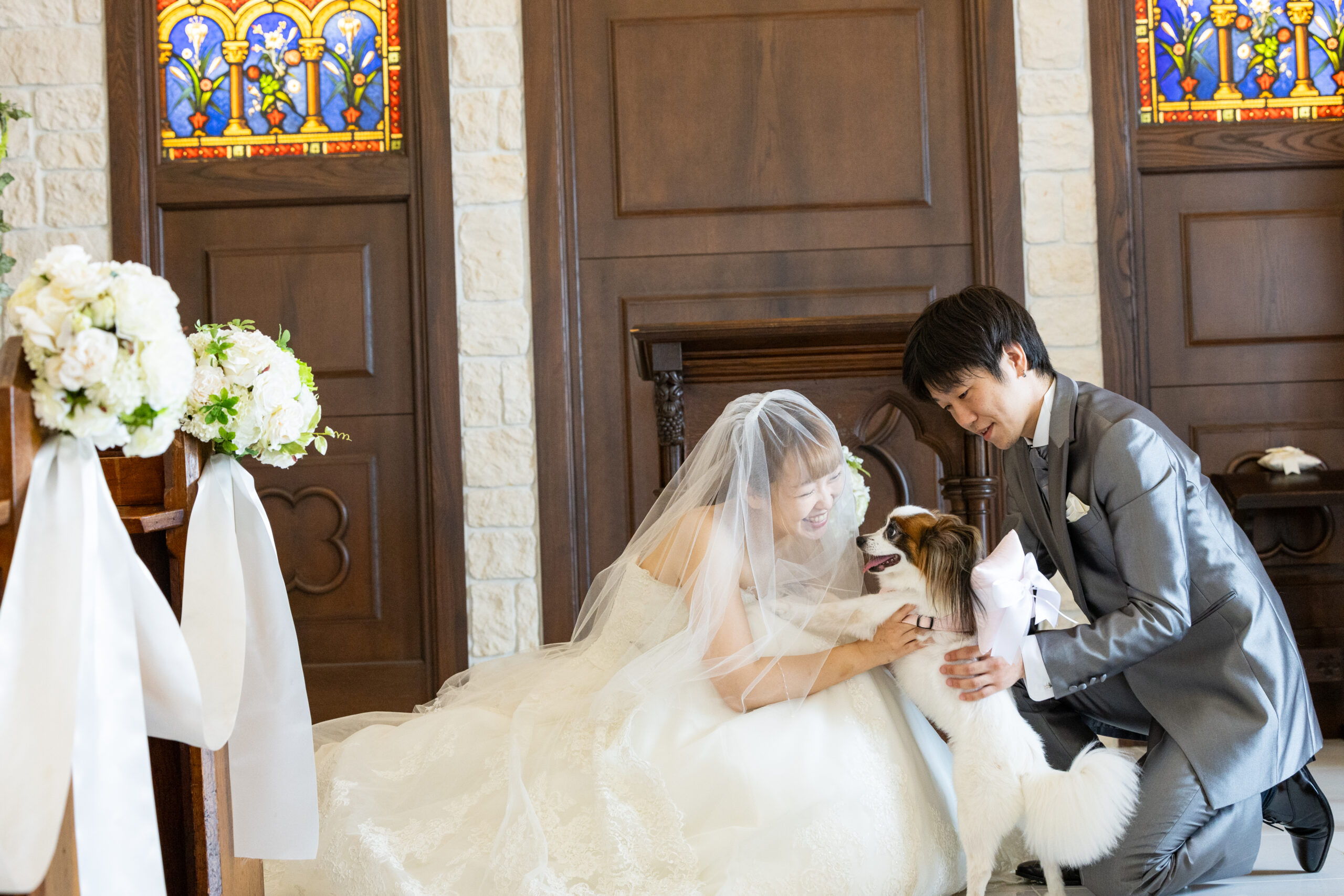 ペット婚プラン【ペットと一緒の結婚式】
